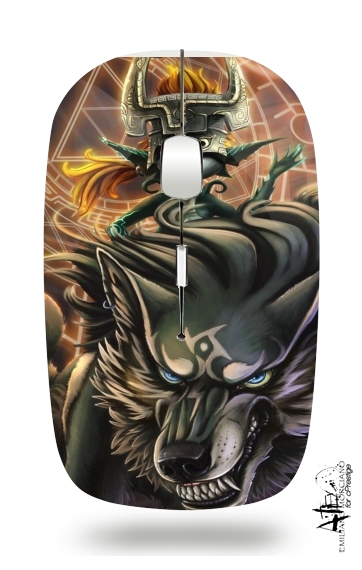  Midna And Wolf for Wireless optical mouse with usb receiver