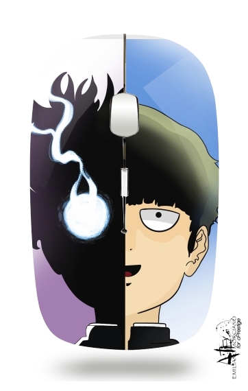  mob psycho 100 fan art for Wireless optical mouse with usb receiver