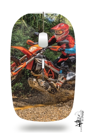  Moto Ktm Enduro Photography jungle for Wireless optical mouse with usb receiver