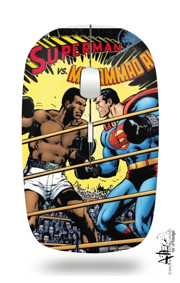  Muhammad Ali Super Hero Mike Tyson Boxen Boxing for Wireless optical mouse with usb receiver