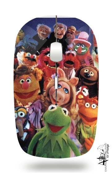  muppet show fan for Wireless optical mouse with usb receiver
