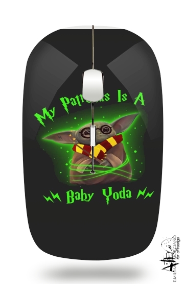  My patronus is baby yoda for Wireless optical mouse with usb receiver