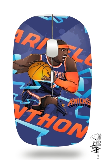  NBA Stars: Carmelo Anthony for Wireless optical mouse with usb receiver