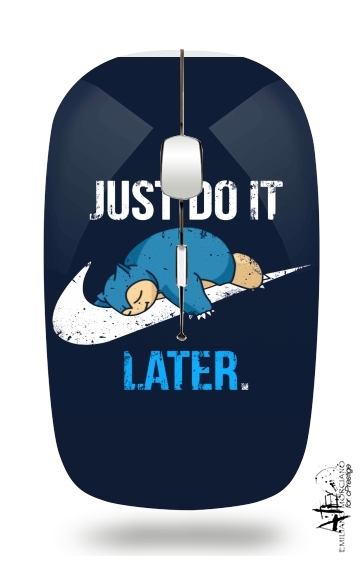  Nike Parody Just do it Late X Ronflex for Wireless optical mouse with usb receiver
