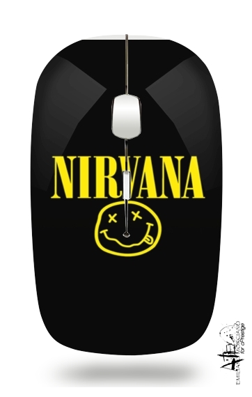 Nirvana Smiley for Wireless optical mouse with usb receiver
