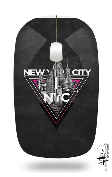  NYC V [pink] for Wireless optical mouse with usb receiver
