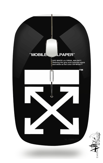  Off White for Wireless optical mouse with usb receiver