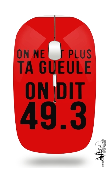  On ne dit plus ta gueule 493 for Wireless optical mouse with usb receiver
