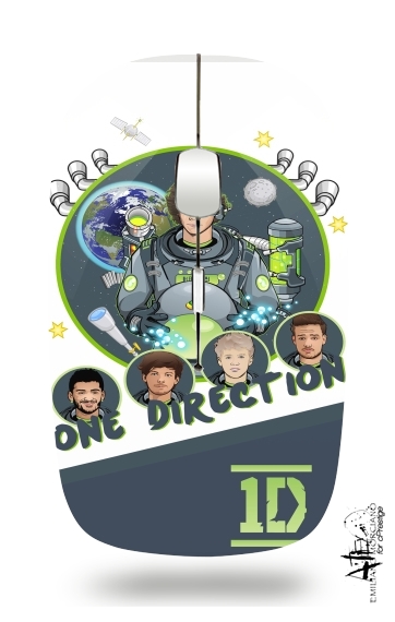  Outer Space Collection: One Direction 1D - Harry Styles for Wireless optical mouse with usb receiver