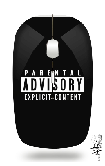  Parental Advisory Explicit Content for Wireless optical mouse with usb receiver