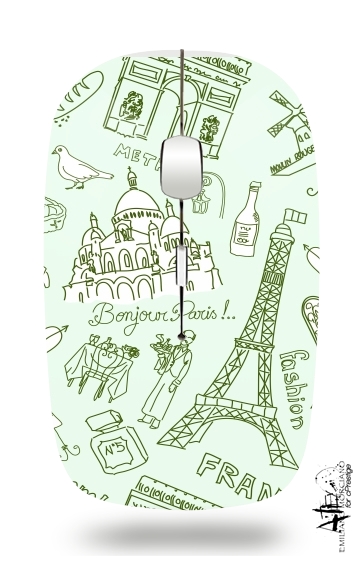  Paris for Wireless optical mouse with usb receiver