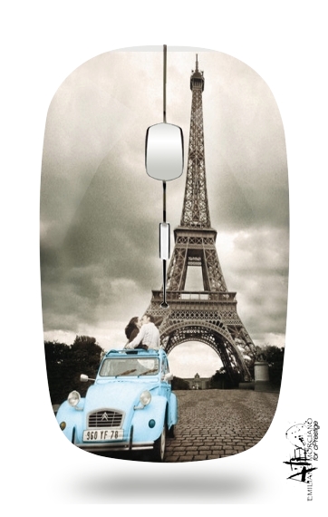  Eiffel Tower Paris So Romantique for Wireless optical mouse with usb receiver