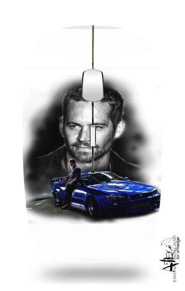  Paul Walker Tribute See You Again for Wireless optical mouse with usb receiver