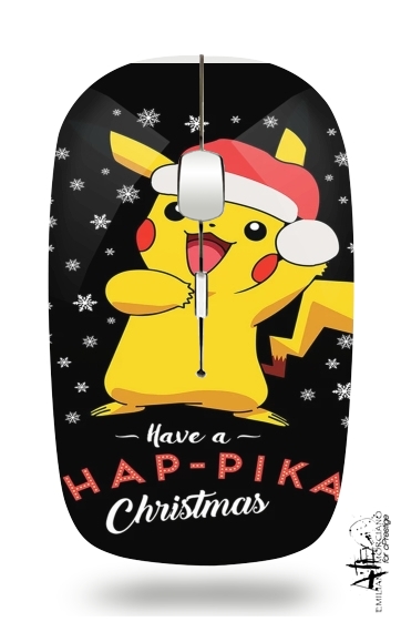  Pikachu have a Happyka Christmas for Wireless optical mouse with usb receiver