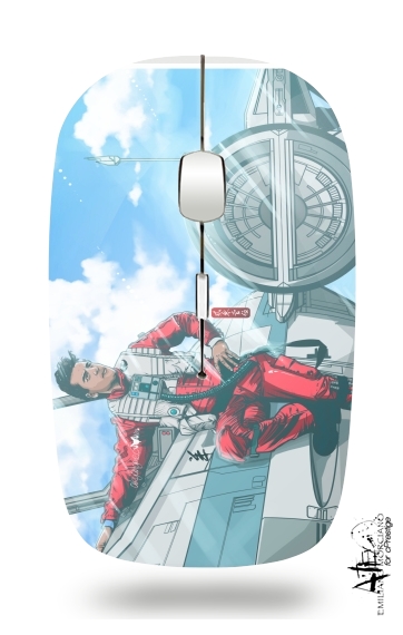  Pilot Poe Wing Manga Episode VII for Wireless optical mouse with usb receiver