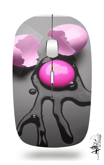  Pink Egg for Wireless optical mouse with usb receiver