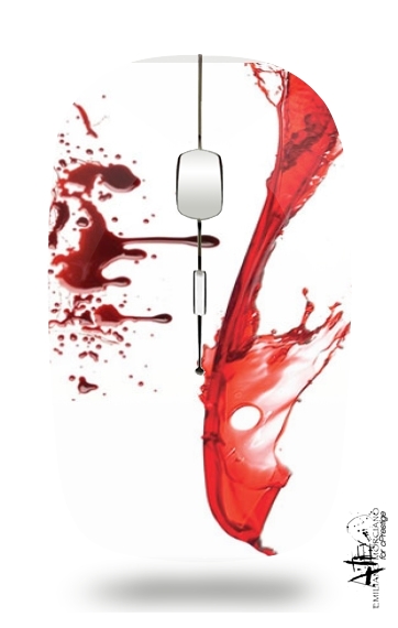  Pool of blood for Wireless optical mouse with usb receiver
