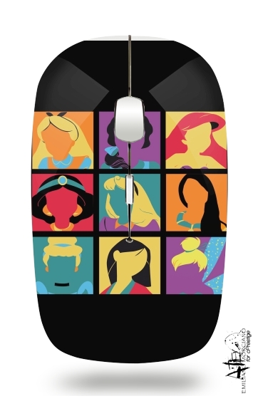  Princess pop for Wireless optical mouse with usb receiver