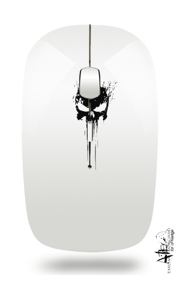  Punisher Skull for Wireless optical mouse with usb receiver
