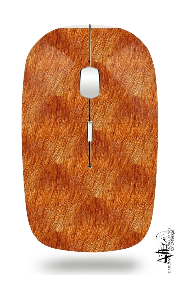  Puppy Fur Pattern for Wireless optical mouse with usb receiver