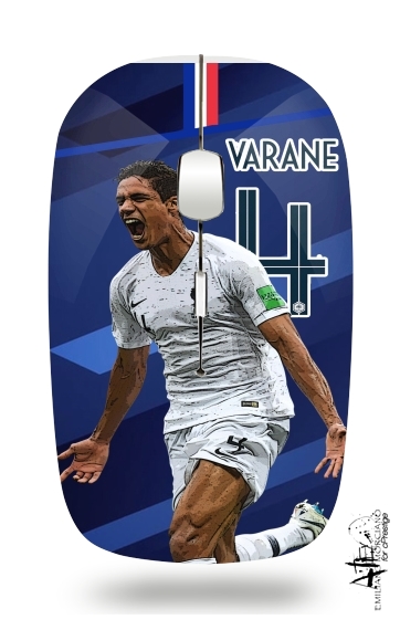  Raphael Varane Football Art for Wireless optical mouse with usb receiver