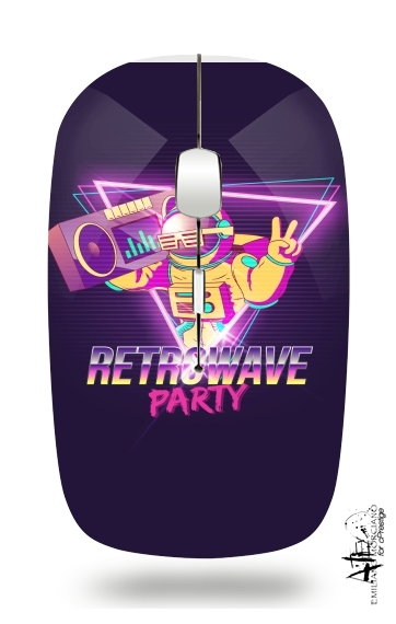  Retrowave party nightclub dj neon for Wireless optical mouse with usb receiver