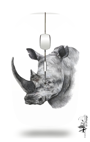  Rhino Shield Art for Wireless optical mouse with usb receiver