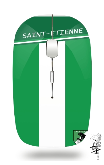  Saint Etienne Classic Maillot for Wireless optical mouse with usb receiver