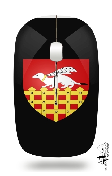 Saint Malo Blason for Wireless optical mouse with usb receiver
