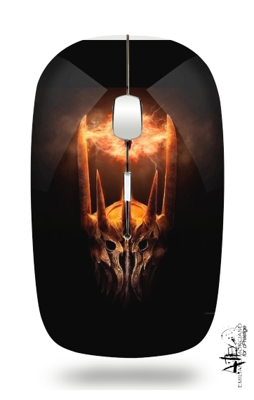  Sauron Eyes in Fire for Wireless optical mouse with usb receiver