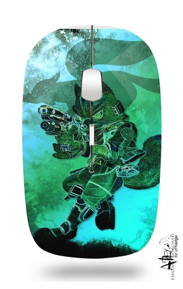  Soul of the Galactic Fox for Wireless optical mouse with usb receiver