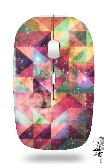  Space Pattern Galaxy for Wireless optical mouse with usb receiver