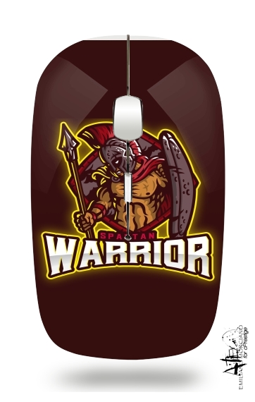  Spartan Greece Warrior for Wireless optical mouse with usb receiver