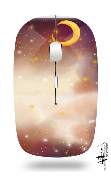  Starry Night for Wireless optical mouse with usb receiver