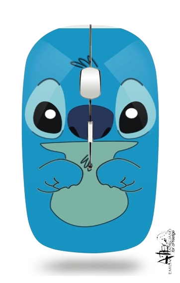  Stitch Face for Wireless optical mouse with usb receiver