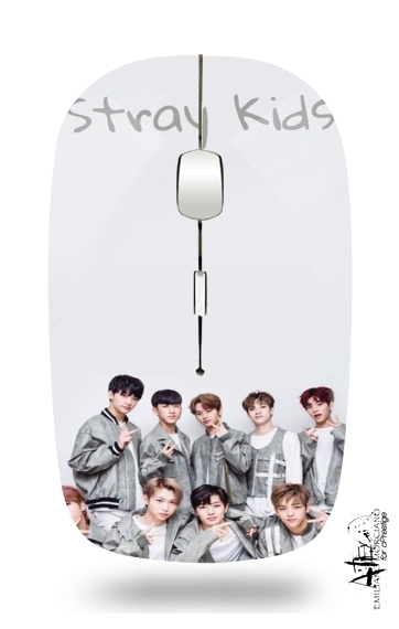  Stray Kids Group for Wireless optical mouse with usb receiver