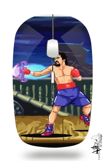  Street Pacman Fighter Pacquiao for Wireless optical mouse with usb receiver