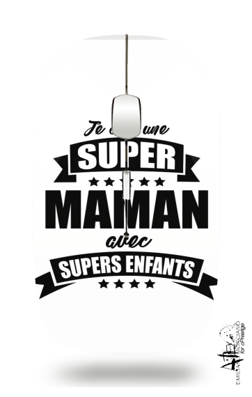  Super maman avec super enfants for Wireless optical mouse with usb receiver