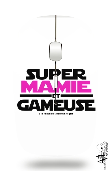  Super mamie et gameuse for Wireless optical mouse with usb receiver