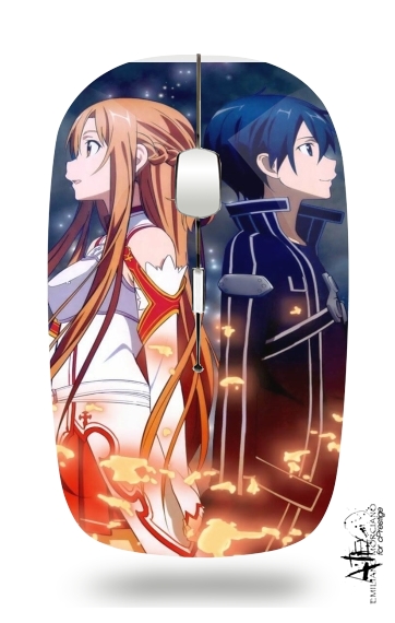  Sword Art Online for Wireless optical mouse with usb receiver