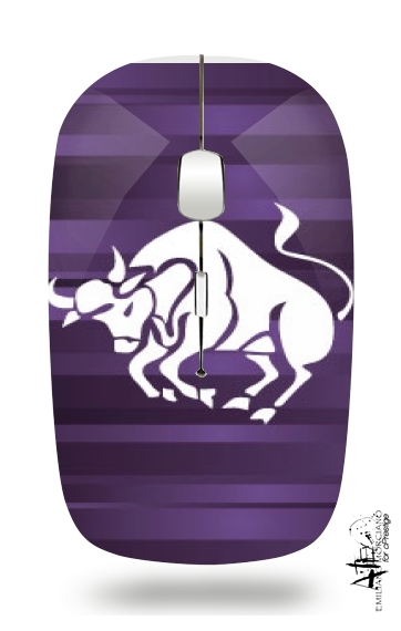  Taurus - Sign of the zodiac for Wireless optical mouse with usb receiver