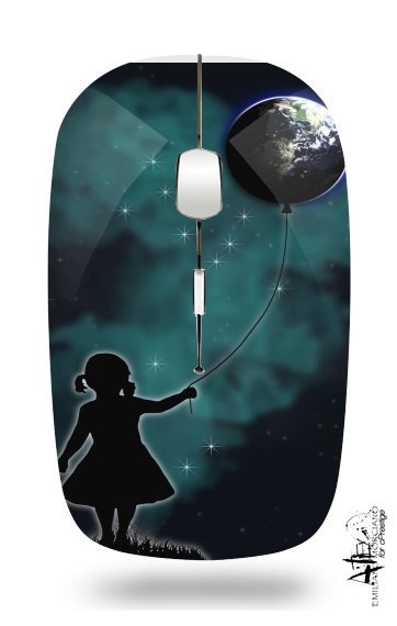  The Girl That Hold The World for Wireless optical mouse with usb receiver