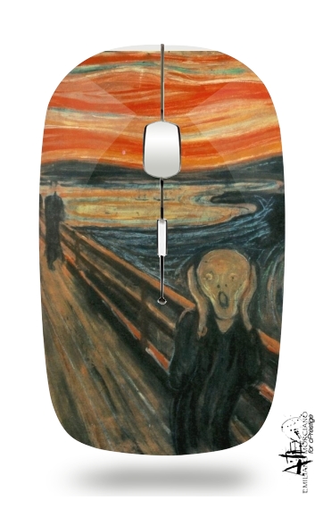  The Scream for Wireless optical mouse with usb receiver