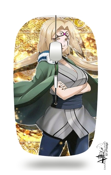  Tsunade Senju Art Gold for Wireless optical mouse with usb receiver