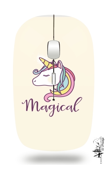  Unicorn Magical for Wireless optical mouse with usb receiver