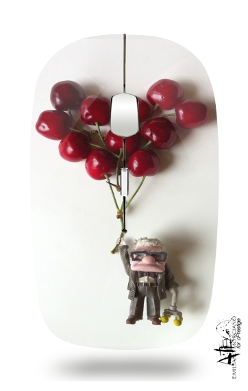  Up Cherries for Wireless optical mouse with usb receiver