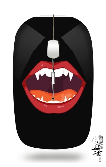  Vampire Mouth for Wireless optical mouse with usb receiver
