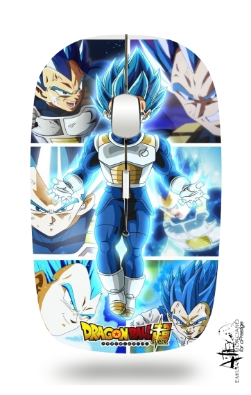  Vegeta SSJ Blue for Wireless optical mouse with usb receiver