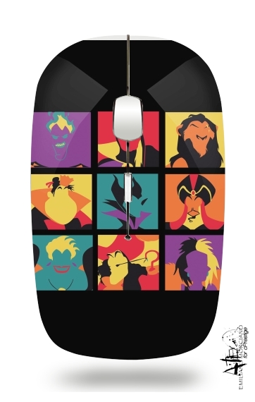  Villains pop for Wireless optical mouse with usb receiver