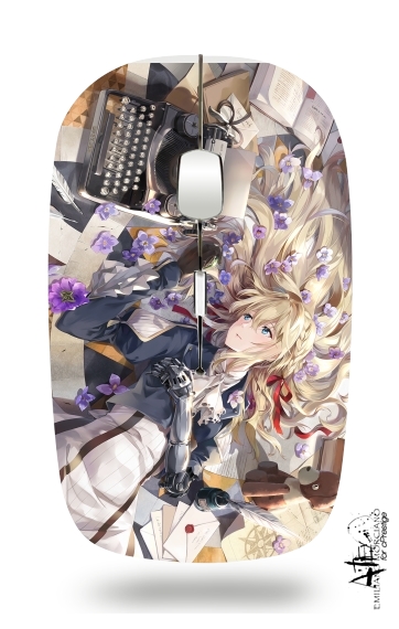  Violet Evergarden for Wireless optical mouse with usb receiver